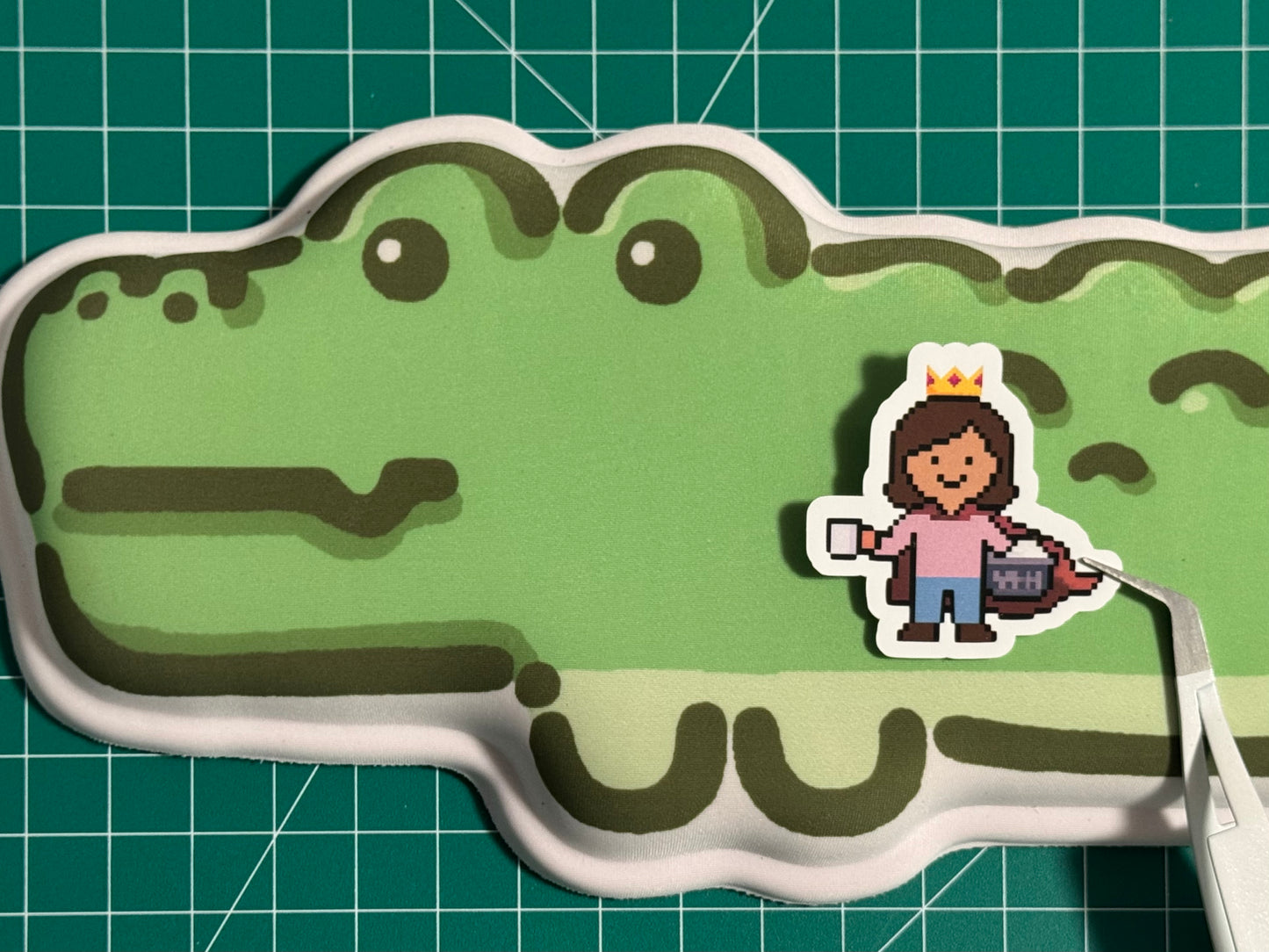 Superhero Mom RPG Inspired MINI Sticker